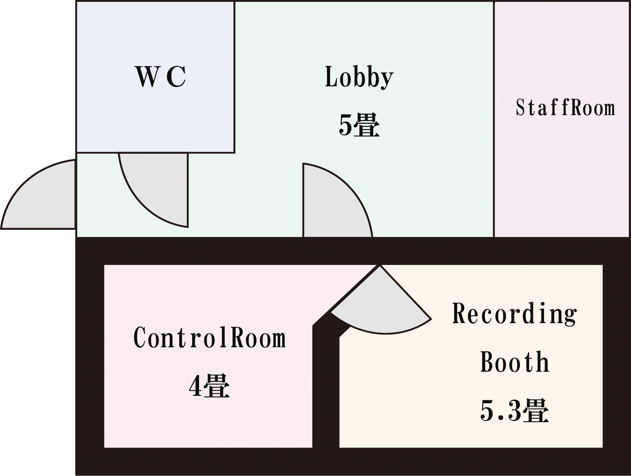 Studio Floor Plan